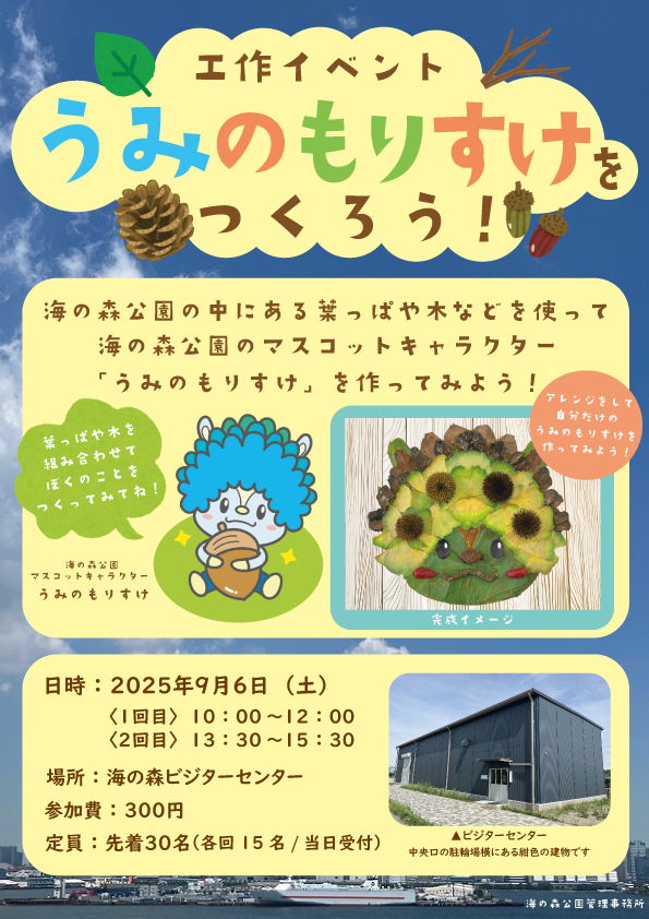うみのもりすけを作ろう