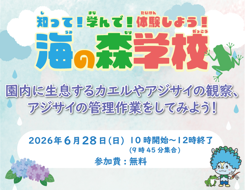 海の森学校(6月)